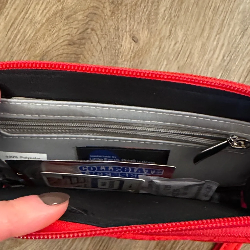 Ohio State Red Quilted Wristlet Clutch